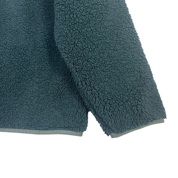 Columbia Mens Rugged Ridge II Sherpa Pullover Hoodie XXL 3/4 Zip Outdoor Fleece - Picture 10 of 14